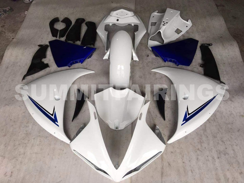 Fairings For Yamaha YZF-R1 White Blue Black R1 (2009-2012)