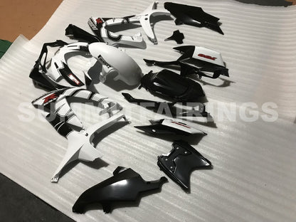 Fairings For Suzuki GSXR 600 750 Black White Alstare Corona (2008-2009-2010)
