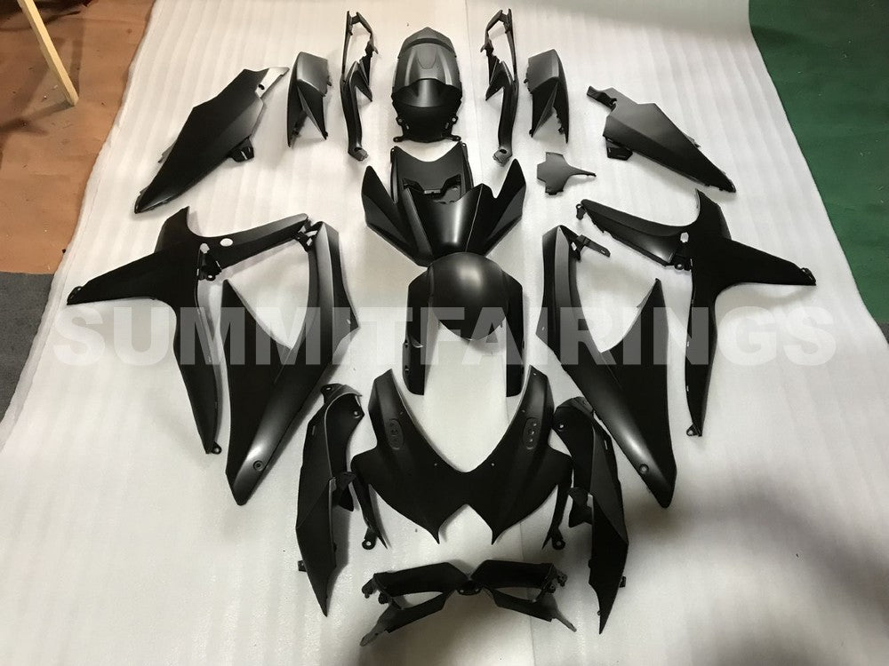 Fairings For Suzuki - GSXR600-750 K8 2008-2010 MATTE BLACK
