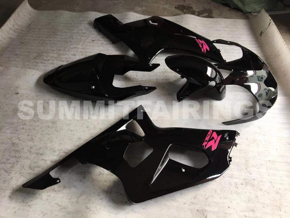 Fairings For Suzuki - GSXR600-750 K1 2001-2003 Black and white