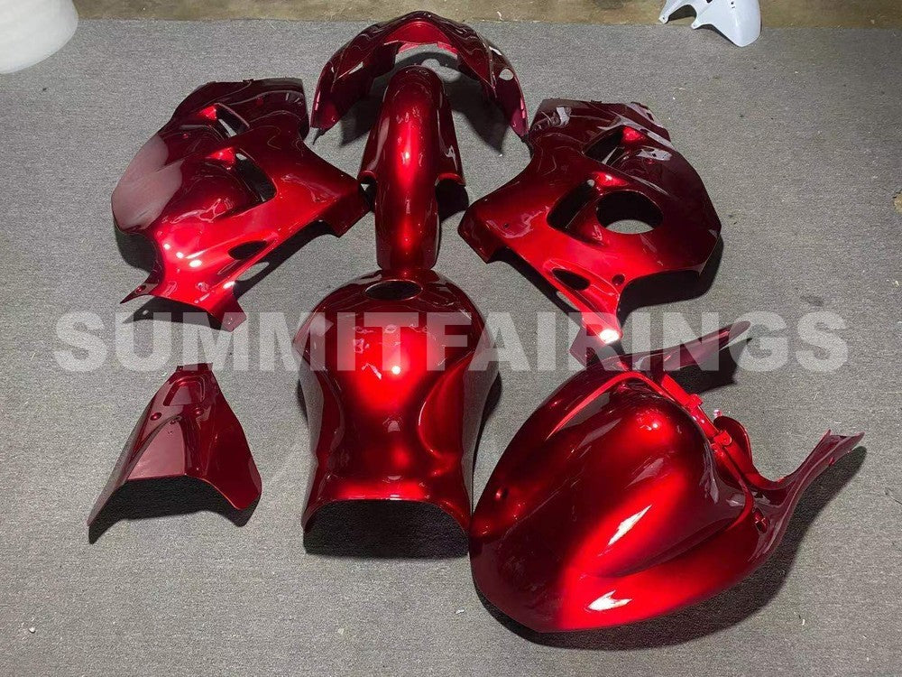 Fairings For Suzuki - GSXR1300 Hayabusa 1996-2007 Transparent red