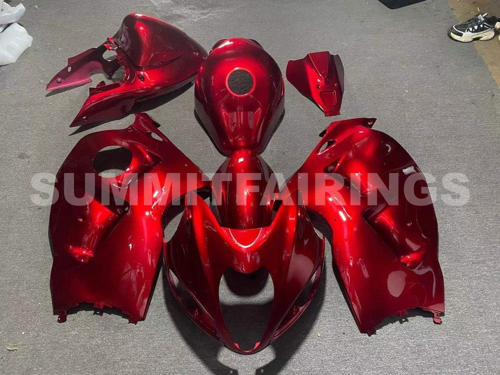 Fairings For Suzuki - GSXR1300 Hayabusa 1996-2007 Transparent red