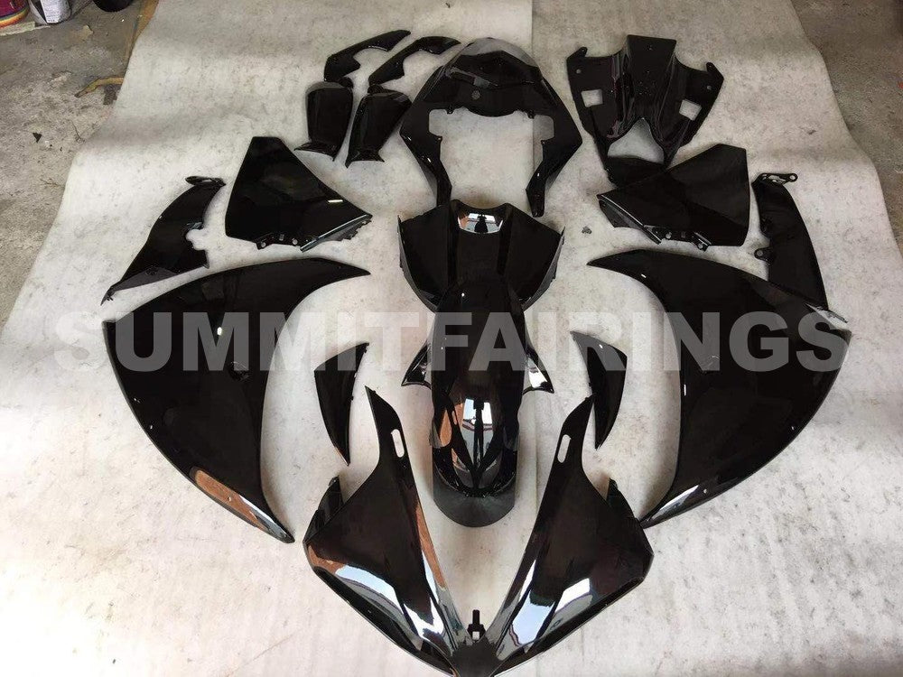 Fairings For Yamaha - YZF1000 R1 2009-2012 Blk GLOSS