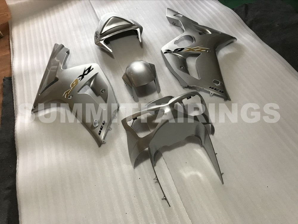 Fairings For Kawasaki ZX6R 636 Silver Ninja (2003-2004