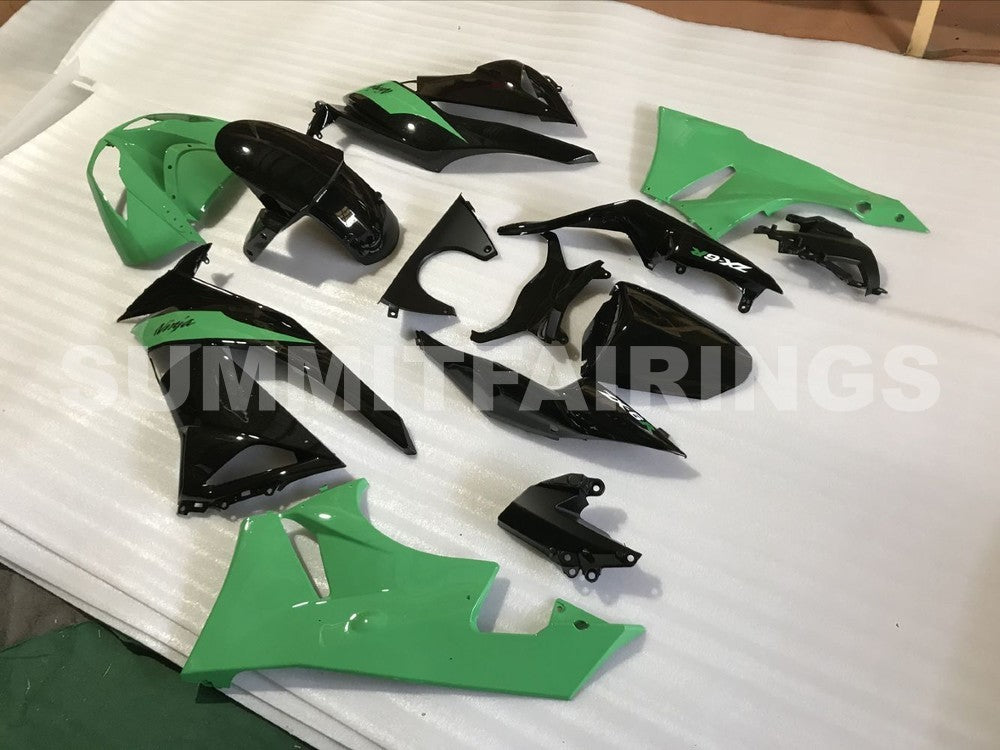 Fairings For Kawasaki ZX-6R, 2009-2012 - Green