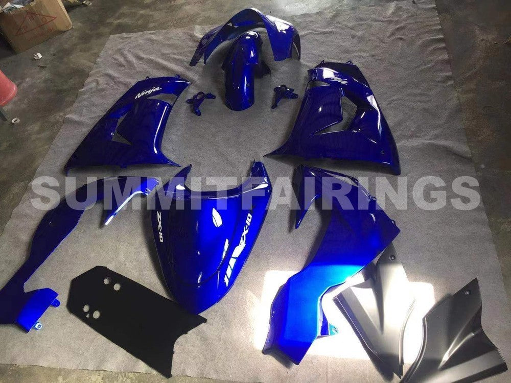 Fairings For Kawasaki ZX 10R Blue Ninja (2006-2007)