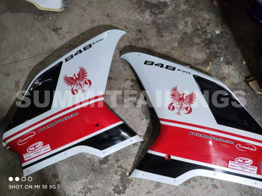 Fairings For Ducati 1098 1198 848 (2007-2011) Red White Black