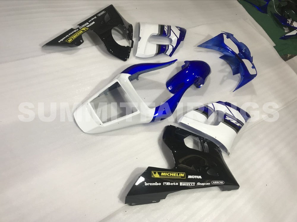 Fairings For Yamaha - YZF-600 R6 1998-2002 Blue White and Black
