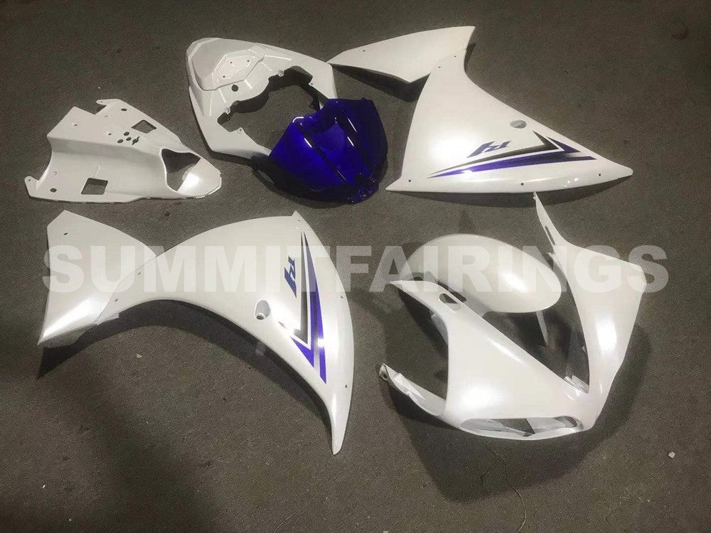 Fairings For Yamaha YZF-R1 White Blue Black R1 (2009-2012)