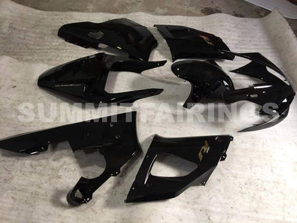 Fairings For Yamaha - YZF1000 R1 00-01 Black, Gold Decals