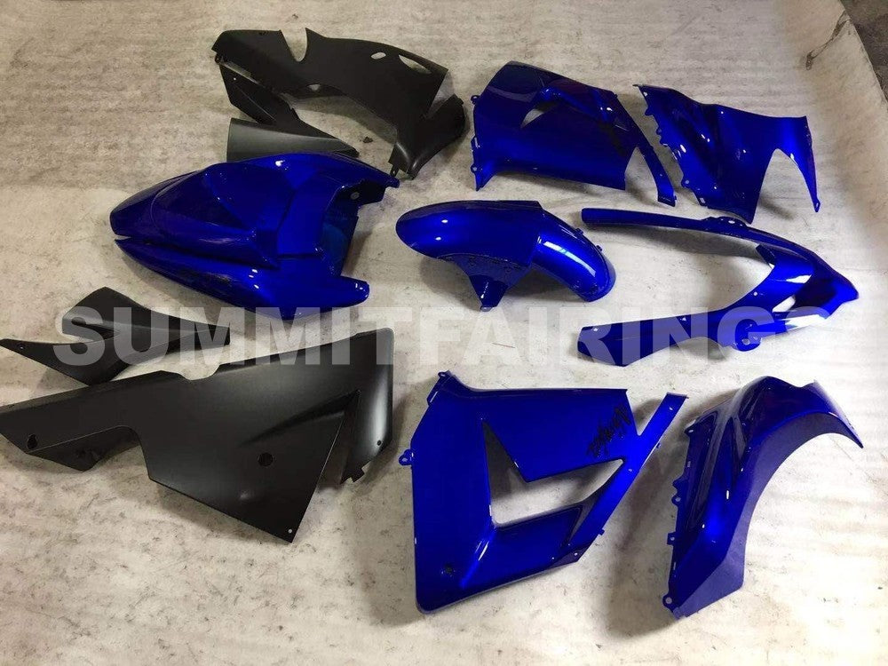 Fairings For Kawasaki ZX 10R Blue Black Ninja (2004-2005)