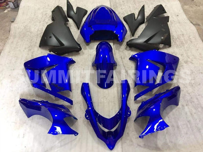 Fairings For Kawasaki ZX 10R Blue Black Ninja (2004-2005)