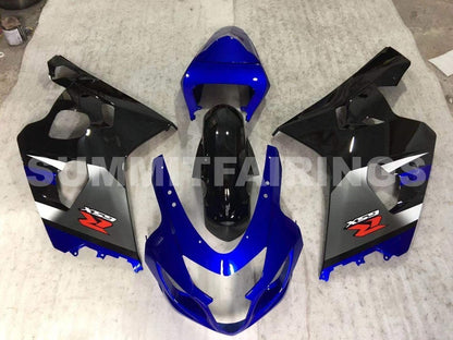 Fairings For Suzuki GSXR 600 750 Blue Black Silver GSXR (2004-2005)