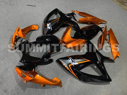 Fairings For Suzuki GSX-R600 / 750, 2006-2007 - Gloss Black & Orange