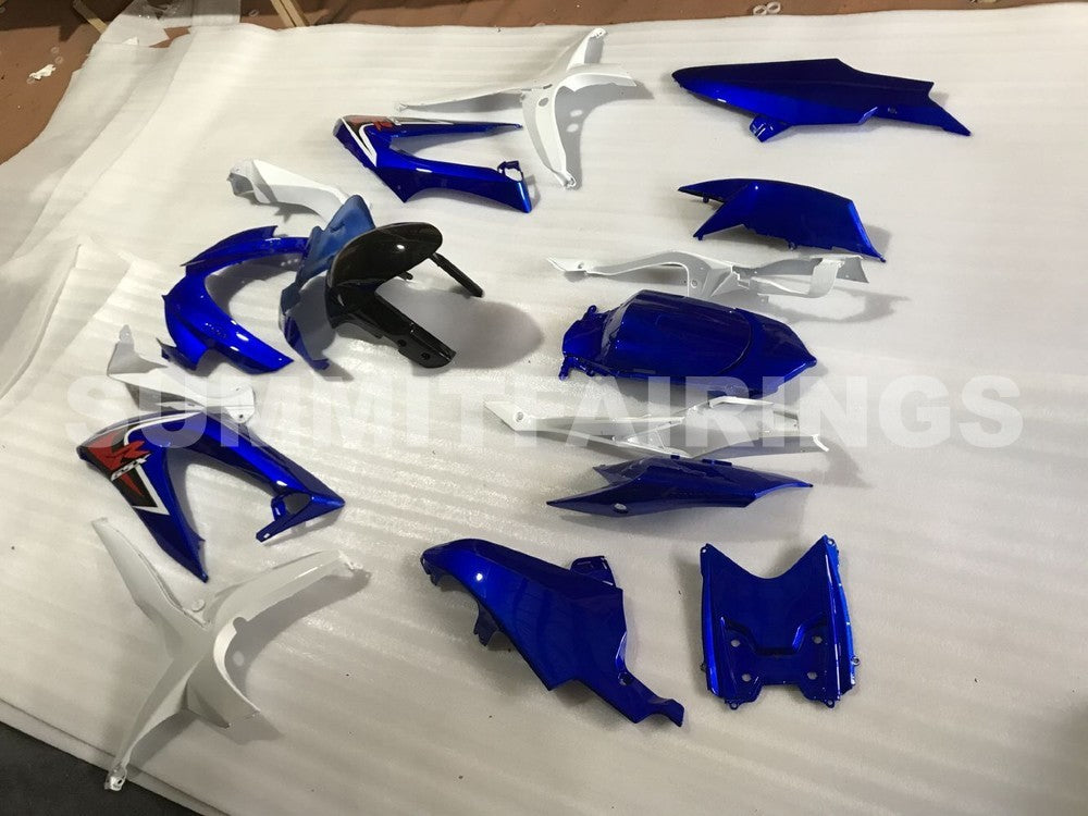 Fairings For Suzuki GSX-R600 / 750, 2008-2010 - Blue & White