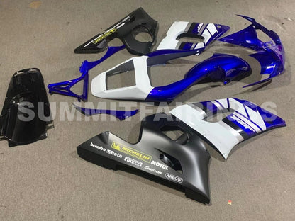 Fairings For Yamaha - YZF-600 R6 1998-2002 Blue White and Black