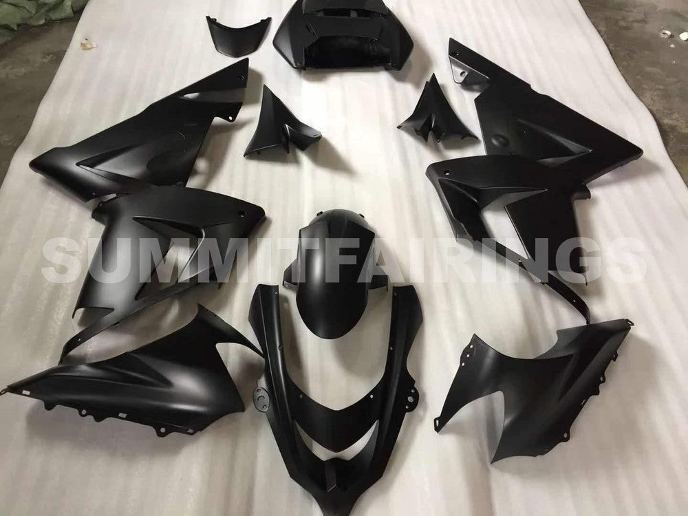 Fairings For Kawasaki ZX 10R Black Matte Ninja (2004-2005)