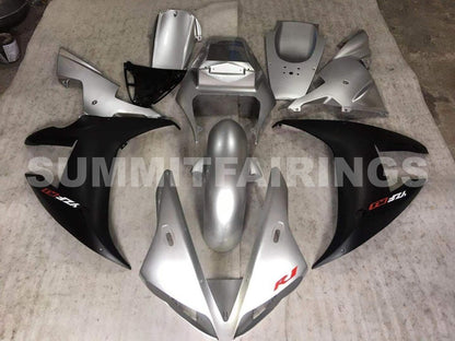 Fairings For Yamaha YZF-R1 Silver Black R1 (2002-2003)