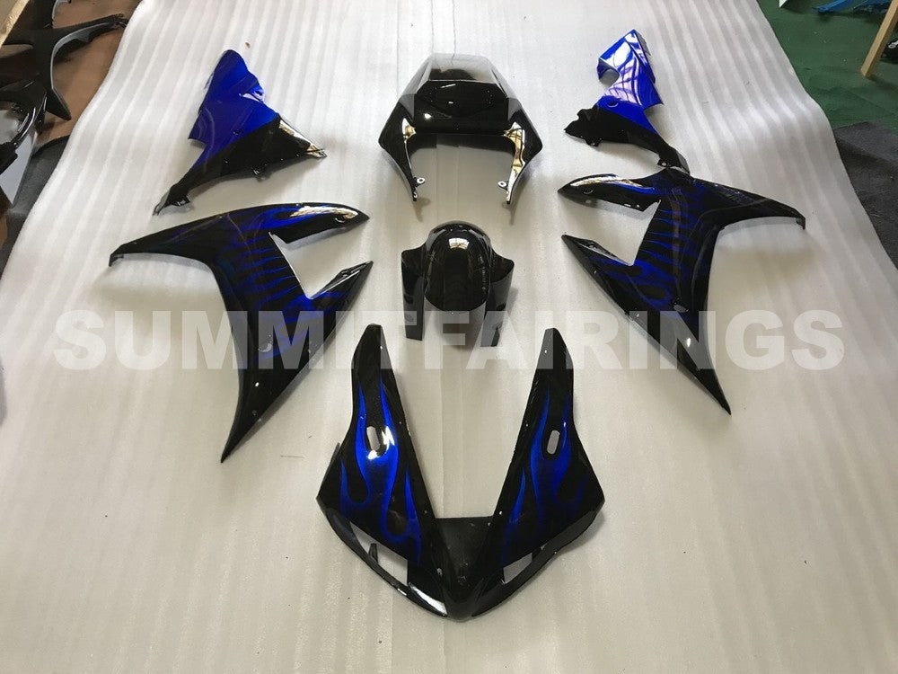 Fairings For Yamaha - YZF1000 R1 02-03 Blue Flame1