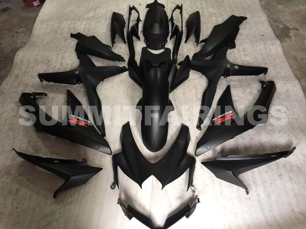 Fairings For Suzuki - GSXR600-750 K8 2008-2010 MATTE BLACK
