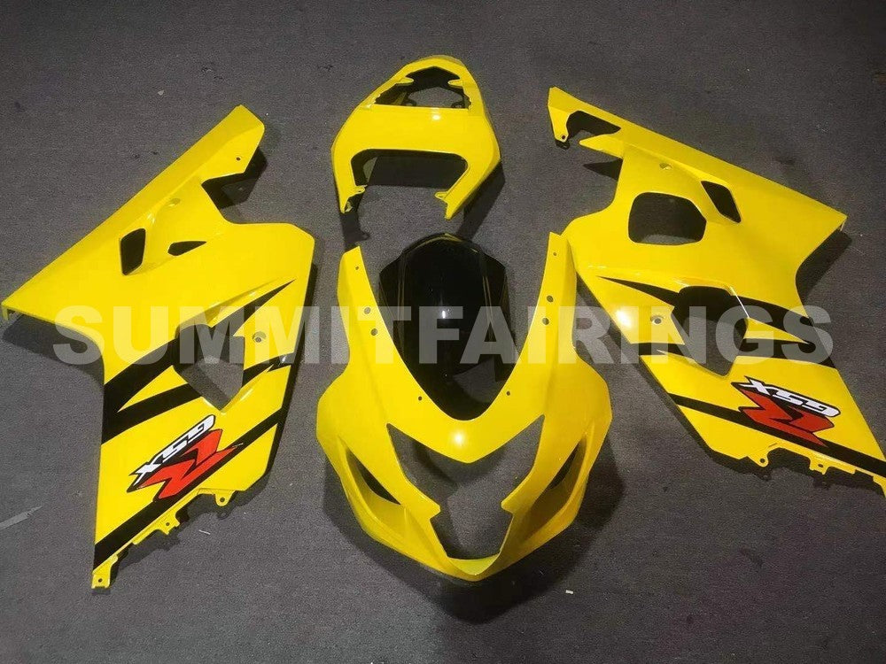 Fairings For Suzuki - GSXR600-750 K4 04-05 Bold Yellow