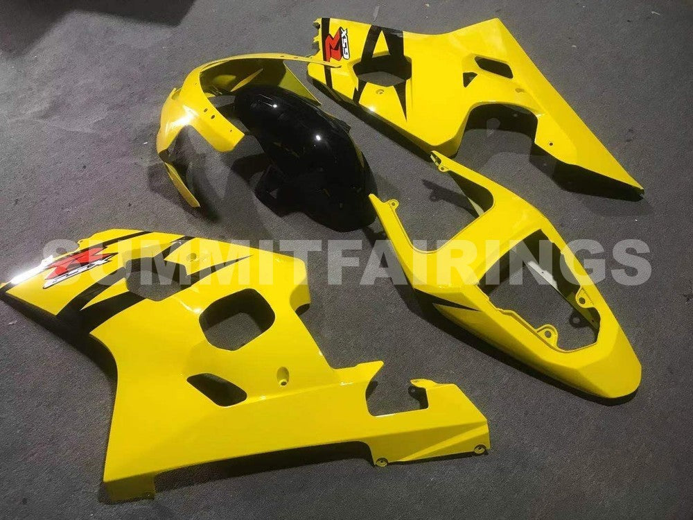 Fairings For Suzuki - GSXR600-750 K4 04-05 Bold Yellow