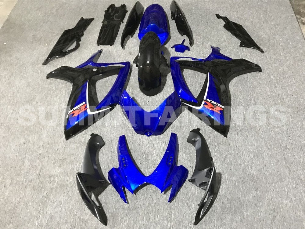 Fairings For Suzuki GSXR 600 750 (2006-2007) Blue Black
