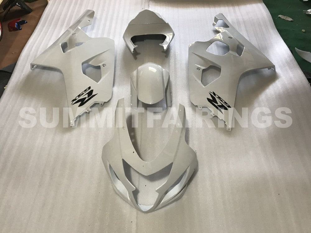 Fairings For Suzuki GSXR 600 750 White Metallic GSXR (2004-2005)