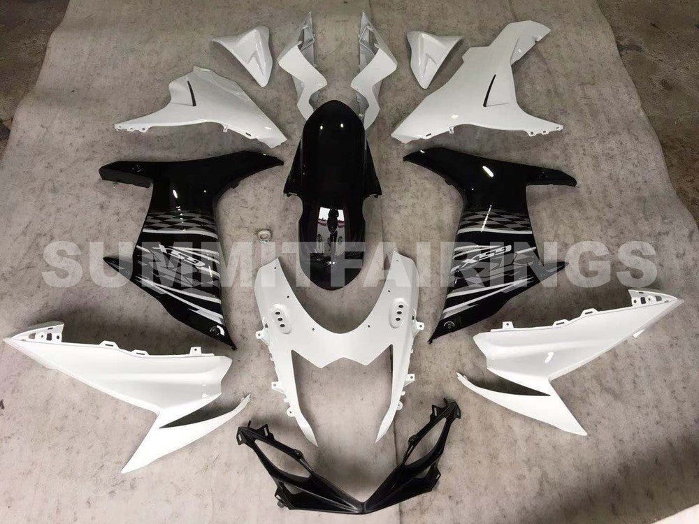 Fairings For Suzuki GSX-R600 / 750, 2011-2021 - Pearl White & Black