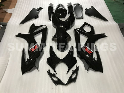 Fairings For Suzuki GSXR 1000 All Black GSXR (2007-2008)