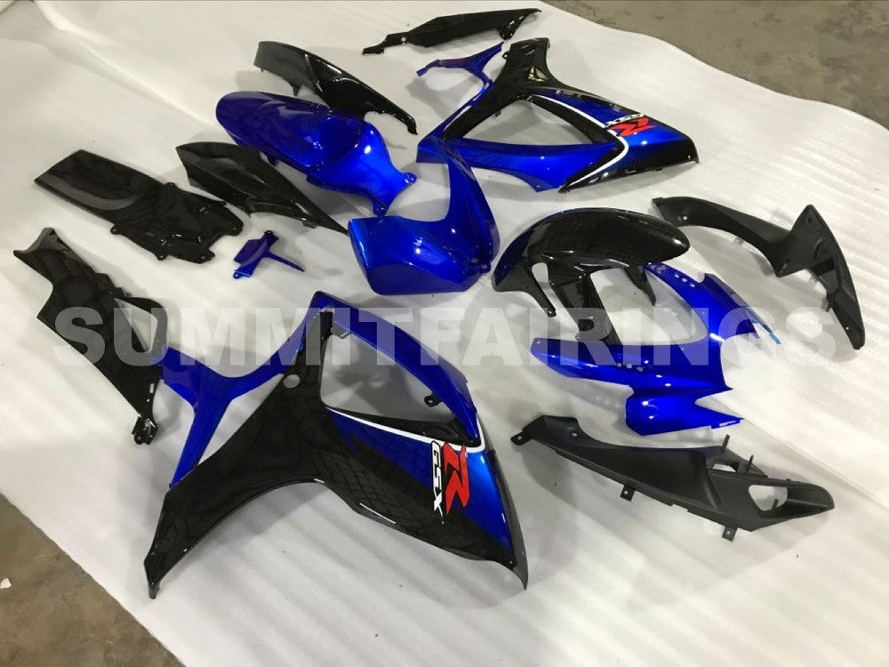 Fairings For Suzuki GSXR 600 750 (2006-2007) Blue Black