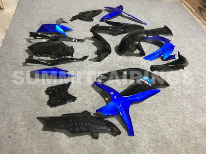 Fairings For Suzuki GSXR 600 750 Blue Black GSXR (2008-2009-2010)
