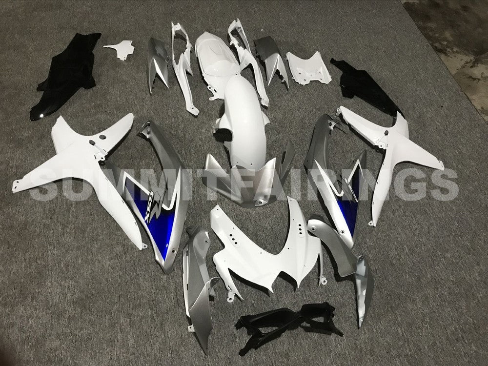 Fairings For Suzuki - GSXR600-750 K8 2008-2010 Silver