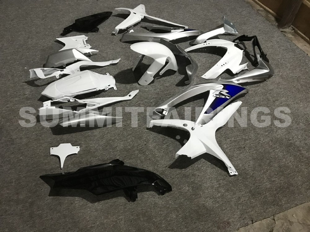 Fairings For Suzuki - GSXR600-750 K8 2008-2010 Silver