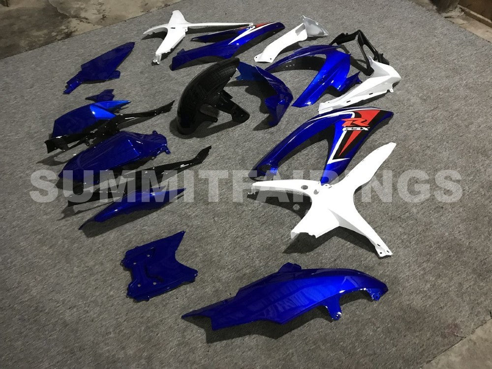Fairings For Suzuki GSX-R600 / 750, 2008-2010 - Blue & White