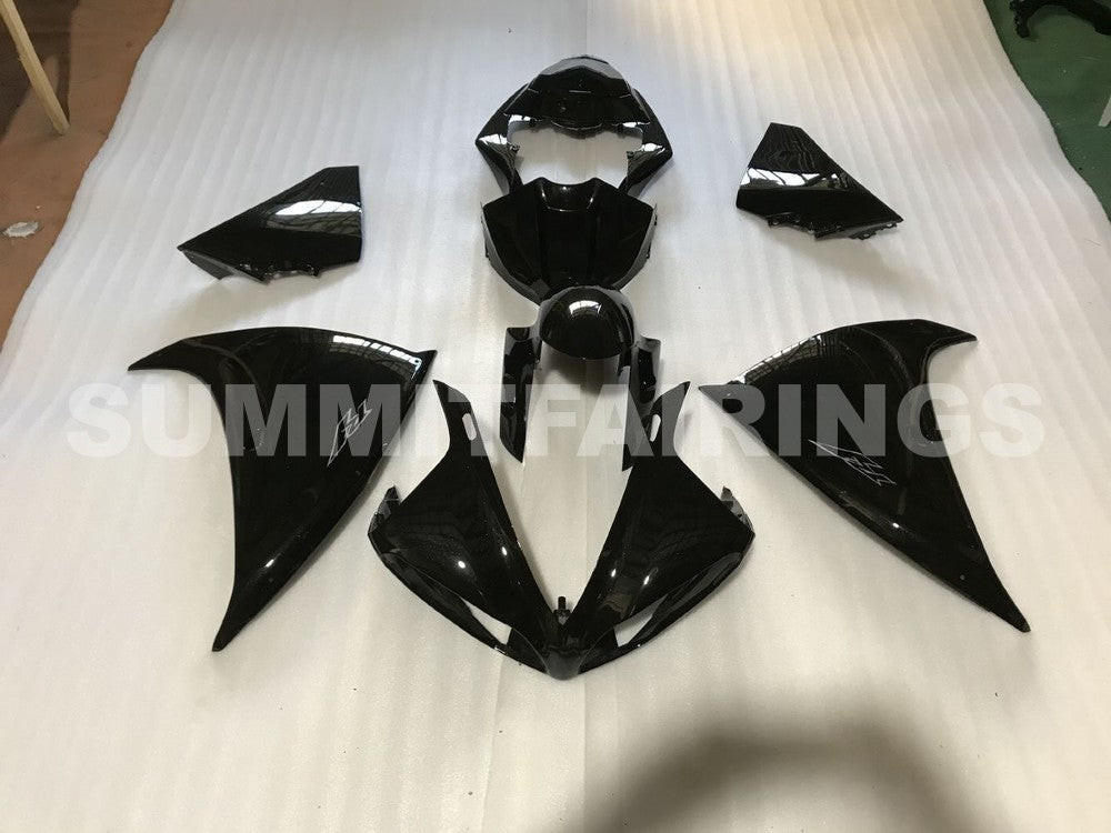 Fairings For Yamaha - YZF1000 R1 2009-2012 Blk GLOSS