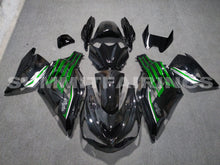 Load image into Gallery viewer, Fairings For Plastics Kawasaki ZX14R Ninja Black Green (2012-2021)
