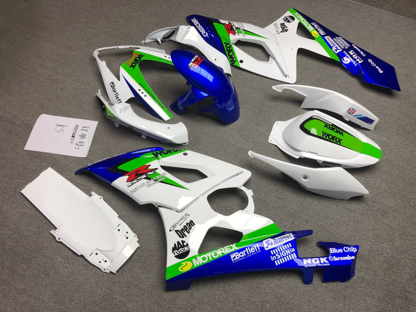 Fairings For Suzuki GSXR 1000 Multi-Color Crescent (2005-2006)