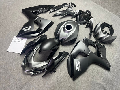 Fairings For Suzuki - GSXR1000 K9 09-16 Matt Blcak & Silvery Decals