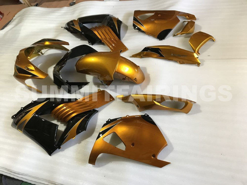 Fairings For Kawasaki ZX-14R, 2006-2011 - Brown & Black
