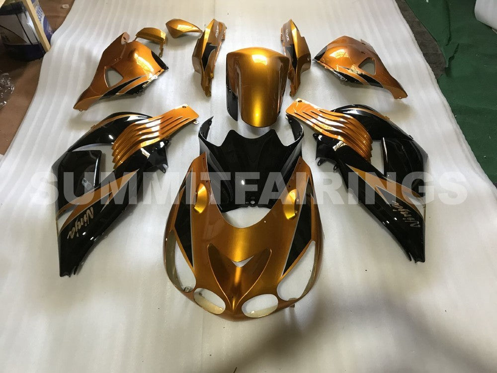 Fairings For Kawasaki ZX-14R, 2006-2011 - Brown & Black
