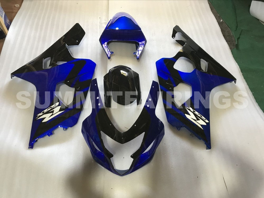 Fairings For Suzuki GSXR 600 750 Blue Black GSXR (2004-2005)