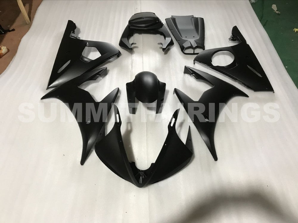 Fairings For Yamaha R6 2005 - Matte Black