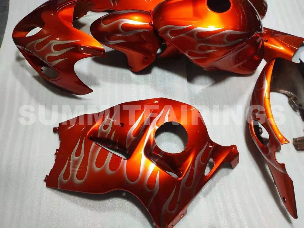 Fairings For Suzuki GSX1300R Hayabusa (1996-2007) Silver Flame