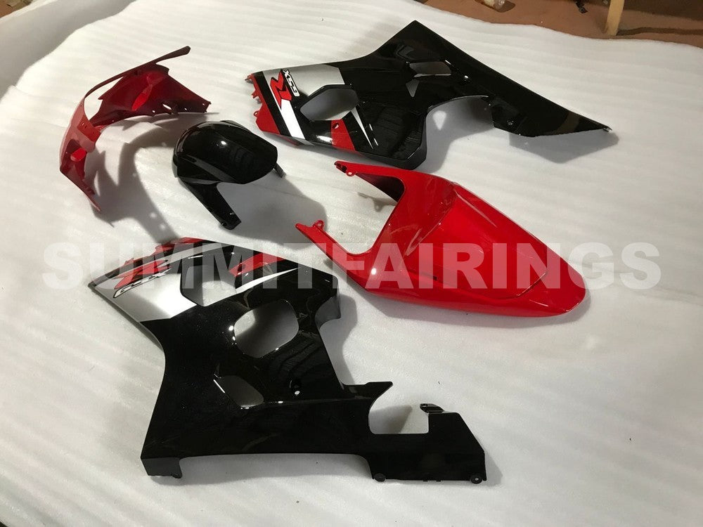 Fairings For Suzuki GSXR 600 750 Red & Black GSXR (2004-2005)