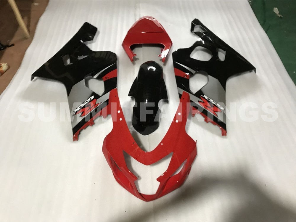 Fairings For Suzuki GSXR 600 750 Red & Black GSXR (2004-2005)
