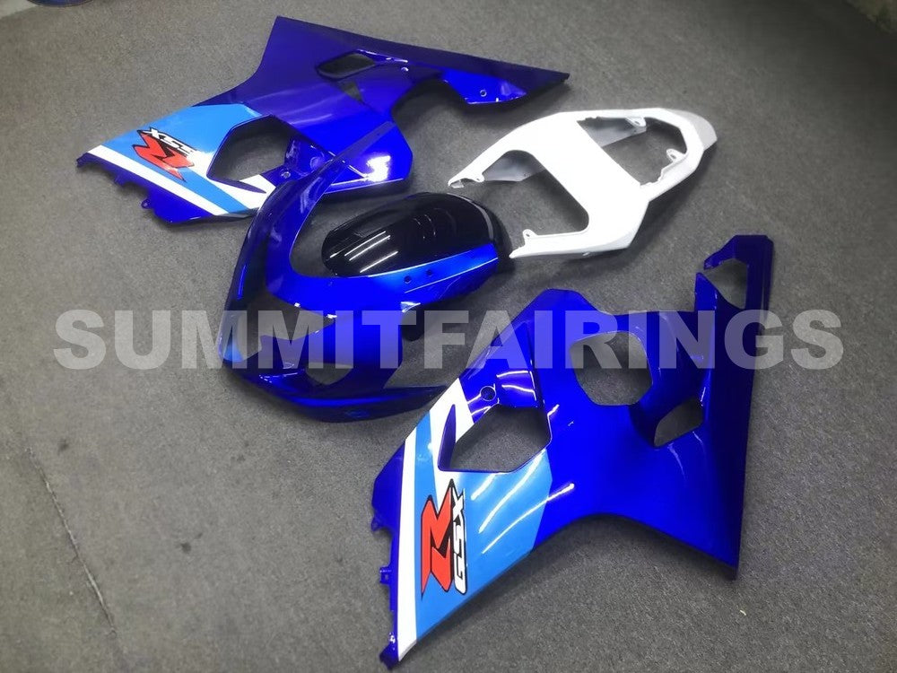Fairings For Suzuki - GSXR600-750 K4 04-05 Blue White black