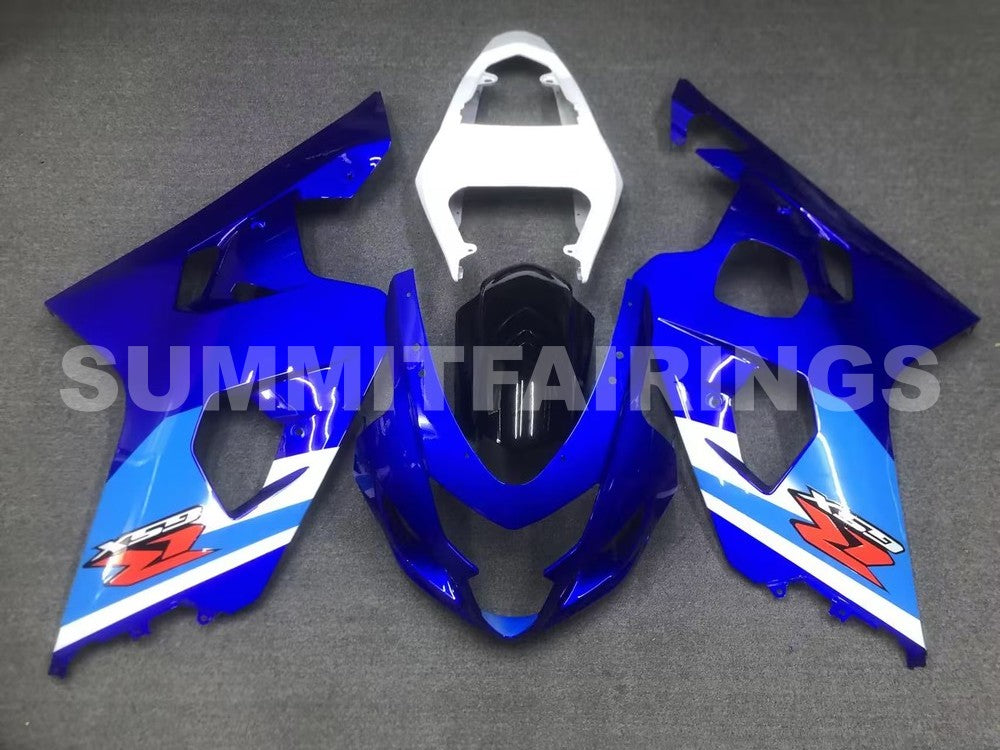 Fairings For Suzuki - GSXR600-750 K4 04-05 Blue White black