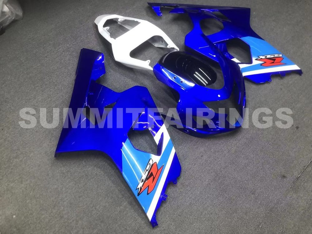 Fairings For Suzuki - GSXR600-750 K4 04-05 Blue White black