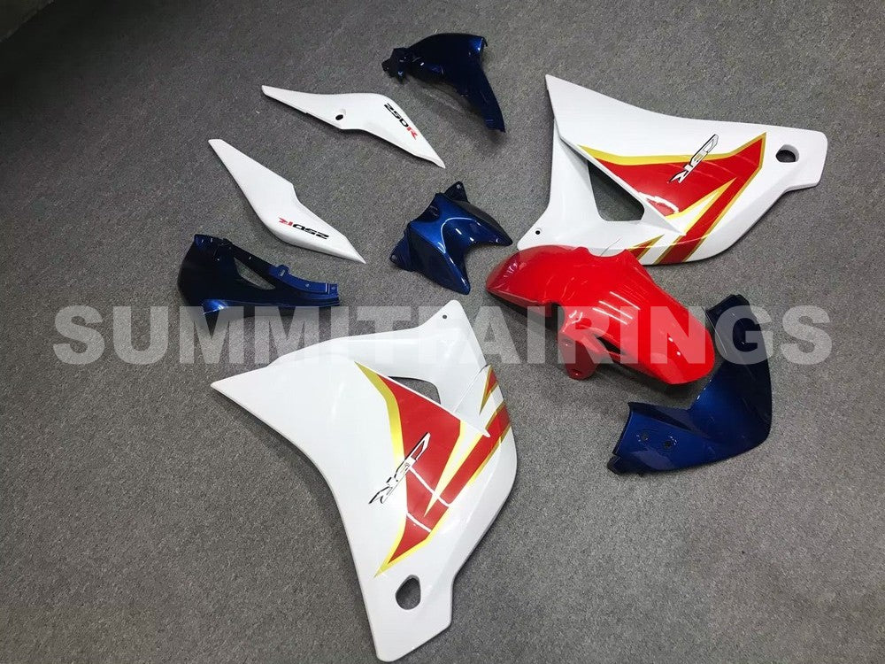 Fairings For Honda CBR250R HRC White Red Blue (2011-2013)
